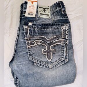 Men’s Rock Revival Jean Shorts
